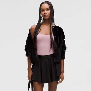 NWT Lululemon Wundermost Square-Neck Sleeveless Bodysuit – Rose Blush – S